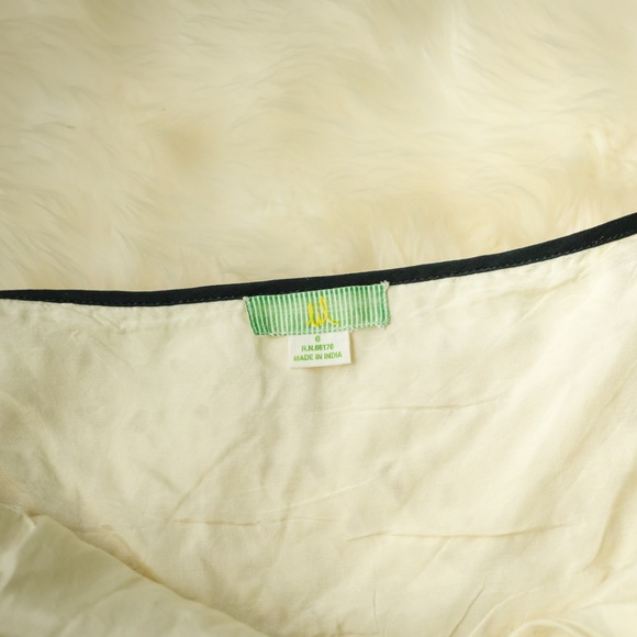 Anthropologie Lil 6 Ivory Lawn Party Eyelet Dress - Picture 7 of 8